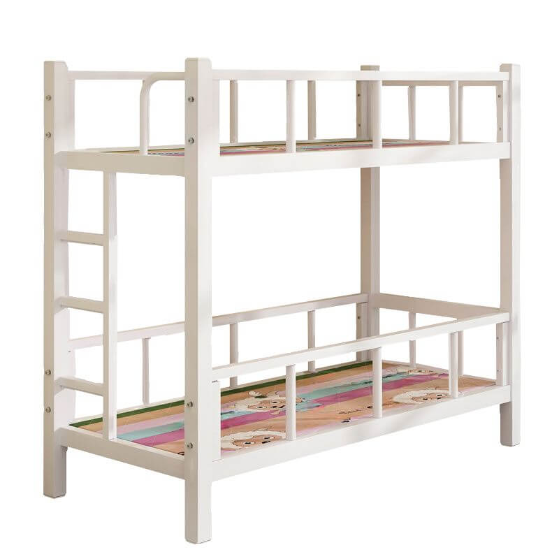Modern Metal Bunk Bed for Kids – Gender-Neutral, Safety-Focused Design