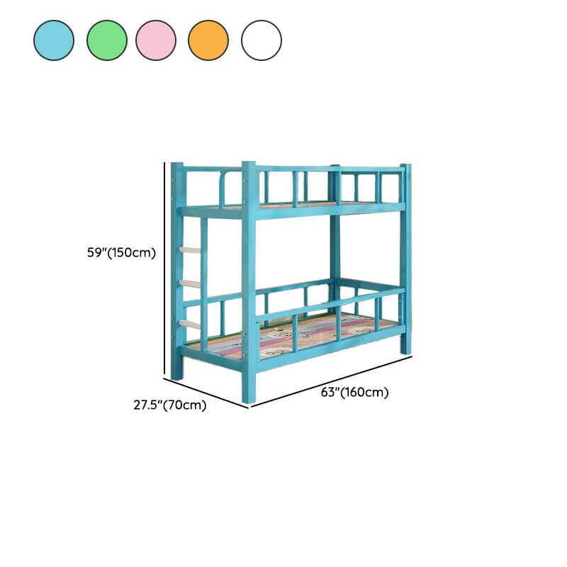 Modern Metal Bunk Bed for Kids – Gender-Neutral, Safety-Focused Design Dimensions