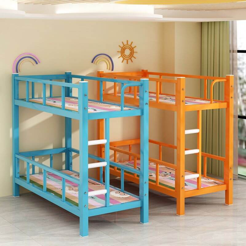 Modern Metal Bunk Bed for Kids – Gender-Neutral, Safety-Focused Design Main Product Image Main image