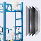 Modern Metal Bunk Bed in Multiple Colors for Kids' Bedrooms