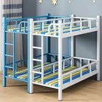 Modern Metal Bunk Bed in Multiple Colors for Kids' Bedrooms Main Product Image