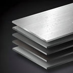 Modern Metal Bunk Bed with Guardrails and Ladder