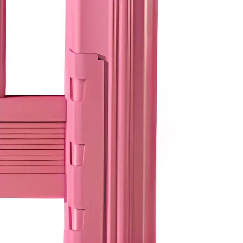 Modern Metal Bunk Bed with Guardrails and Ladder