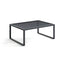 Modern Metal Outdoor Coffee Table – Matte Finish, Non-Extendable