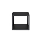 Modern Metal Outdoor Coffee Table – Matte Finish, Non-Extendable