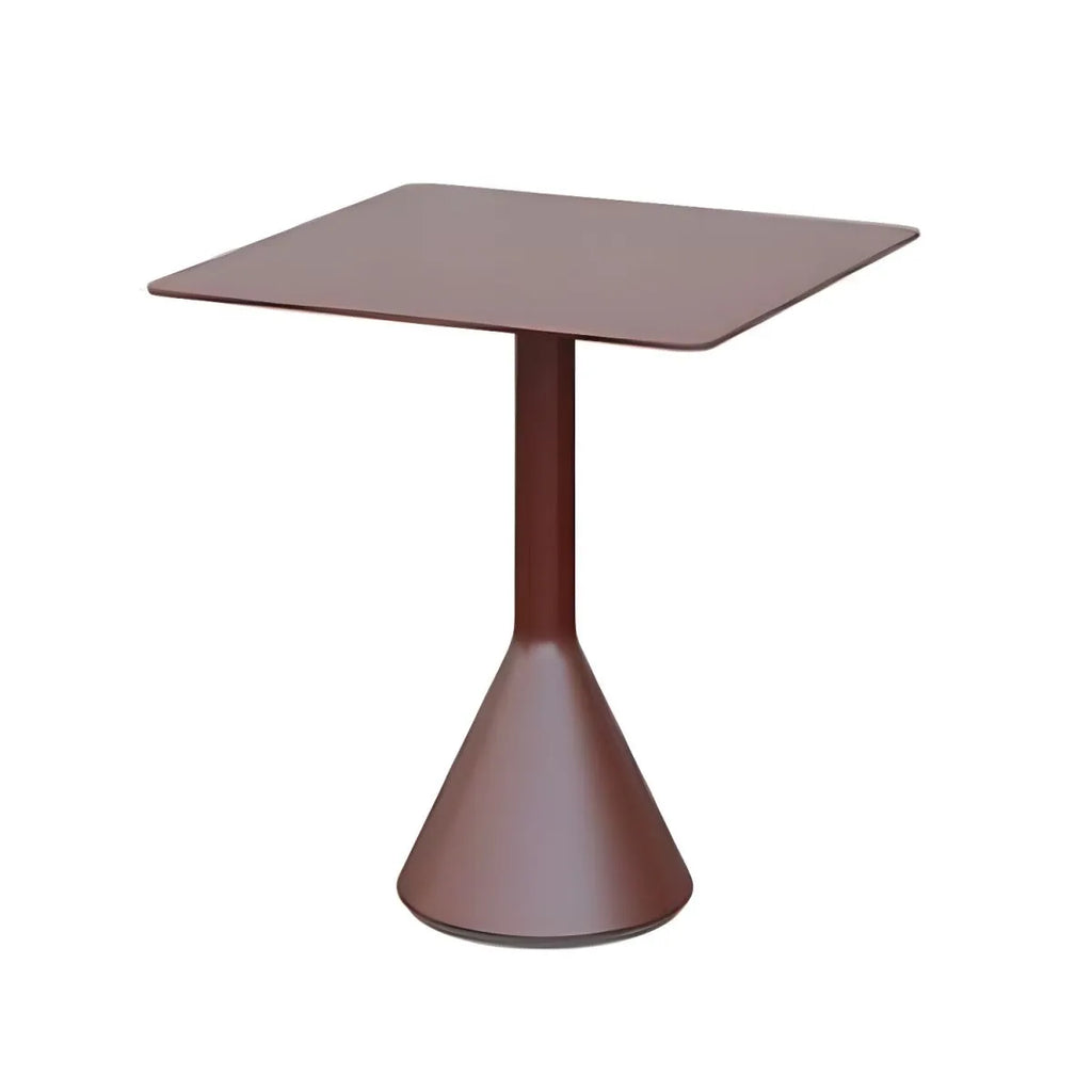 Modern Metal Outdoor Coffee Table – Square or Round Top