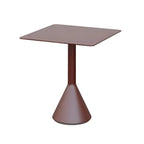 Modern Metal Outdoor Coffee Table – Square or Round Top