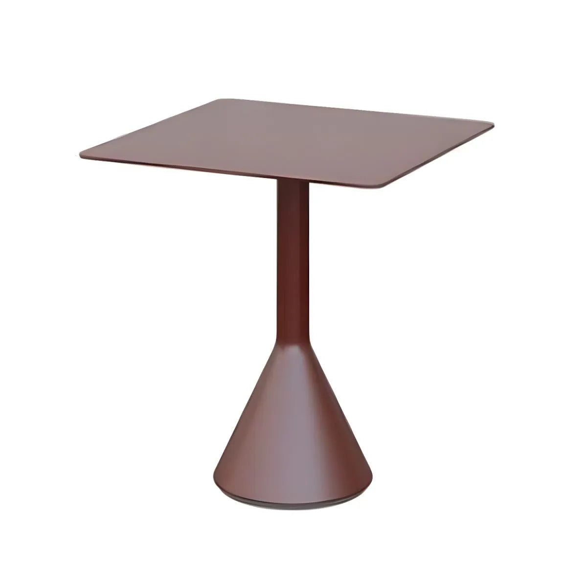Modern Metal Outdoor Coffee Table – Square or Round Top