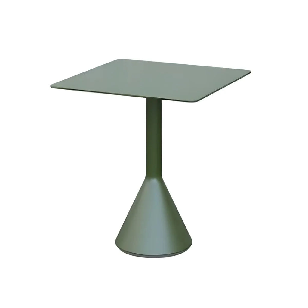Modern Metal Outdoor Coffee Table – Square or Round Top