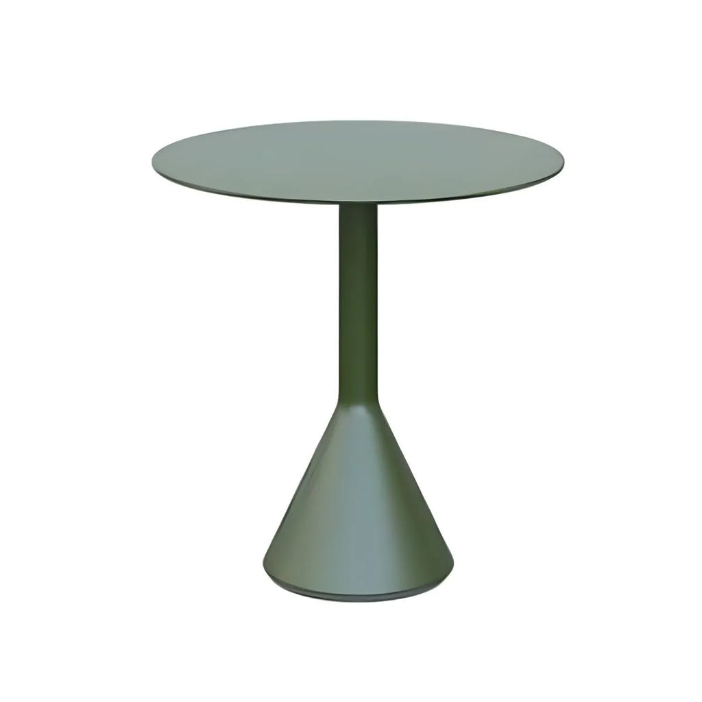 Modern Metal Outdoor Coffee Table – Square or Round Top