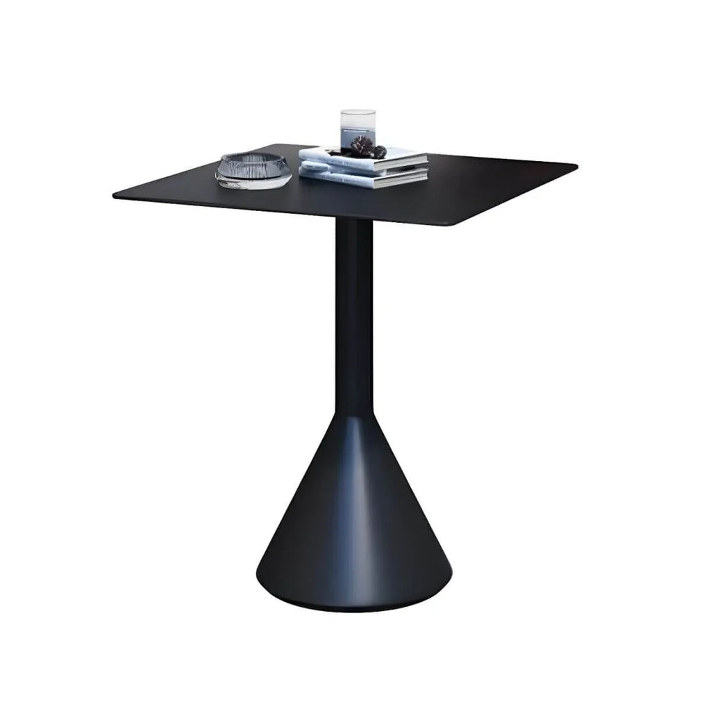 Modern Metal Outdoor Coffee Table – Square or Round Top