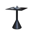Modern Metal Outdoor Coffee Table – Square or Round Top