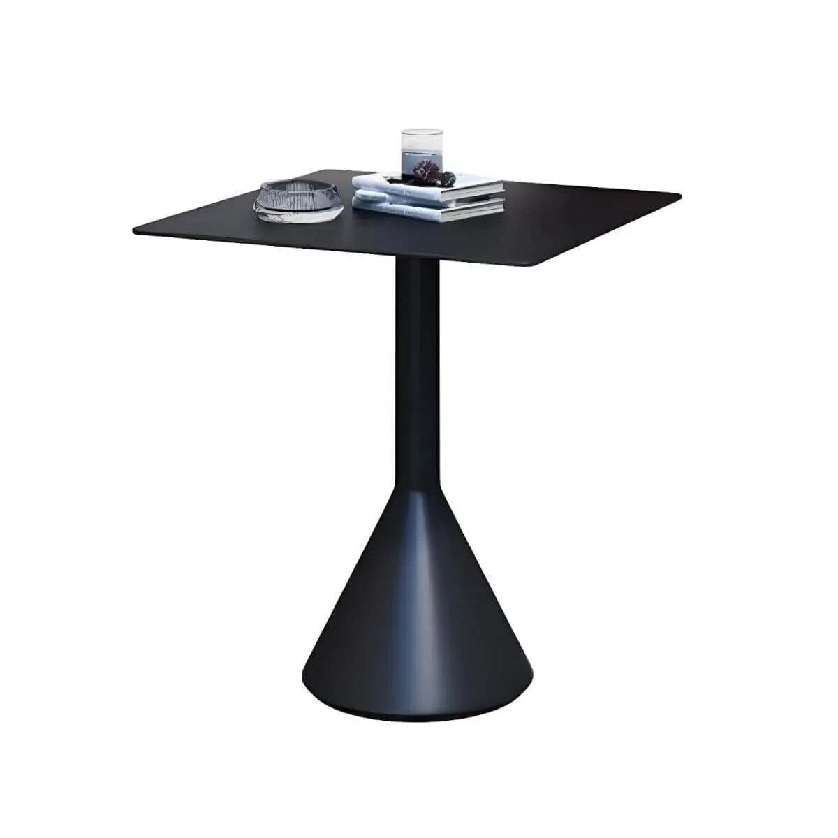 Modern Metal Outdoor Coffee Table – Square or Round Top