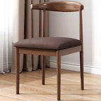 Modern Metal Side Chair with Ventilated Back and Upholstered Seat