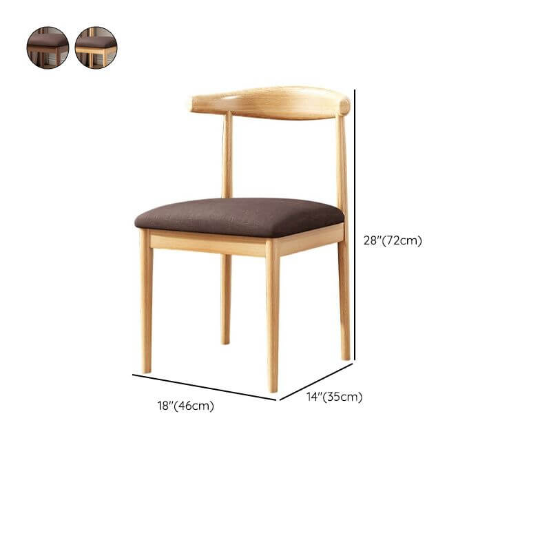 Modern Metal Side Chair with Ventilated Back and Upholstered Seat Dimensions