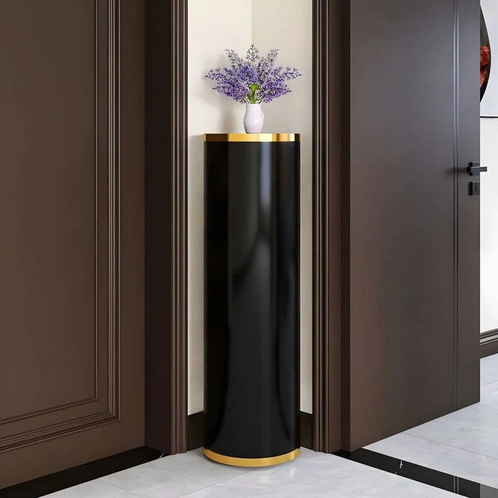 Modern Metal Swivel Shoe Rack with Adjustable Shelves Main Product Image