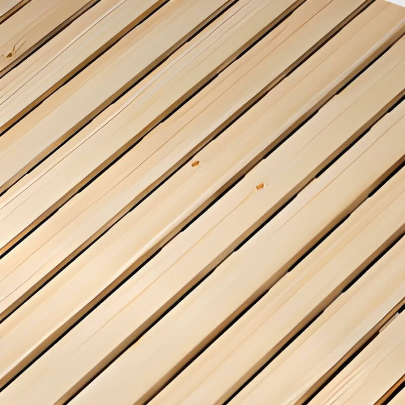 Modern Natural Finish Blue/White Bunk Bed with Storage & Bookshelf