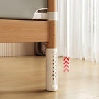 Modern Natural Finish Wooden Kids Bed with Guardrail and Soft Curves