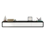Modern Oak TV Stand with Floating Design and Integrated Drawers