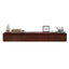 Modern Oak TV Stand with Floating Design and Integrated Drawers