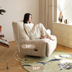 Modern Rocking Sofa With Ergonomic Concave Seat Design