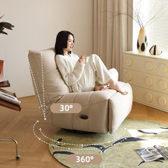 Modern Rocking Sofa With Ergonomic Concave Seat Design