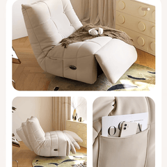 Modern Rocking Sofa With Ergonomic Concave Seat Design