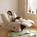 Modern Rocking Sofa With Ergonomic Concave Seat Design