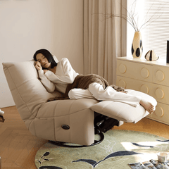 Modern Rocking Sofa With Ergonomic Concave Seat Design