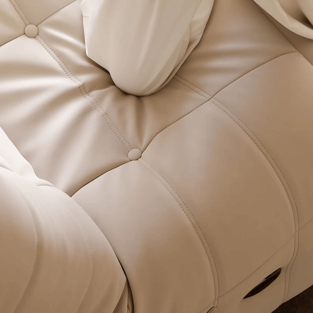 Modern Rocking Sofa With Ergonomic Concave Seat Design