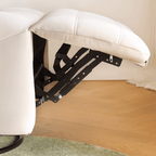 Modern Rocking Sofa With Ergonomic Concave Seat Design