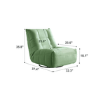 Modern Rocking Sofa With Ergonomic Concave Seat Design