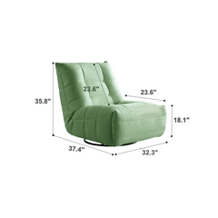 Modern Rocking Sofa With Ergonomic Concave Seat Design