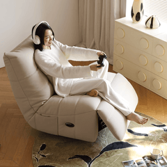 Modern Rocking Sofa With Ergonomic Concave Seat Design