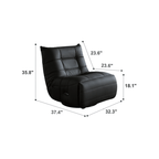 Modern Rocking Sofa With Ergonomic Concave Seat Design