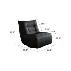 Modern Rocking Sofa With Ergonomic Concave Seat Design
