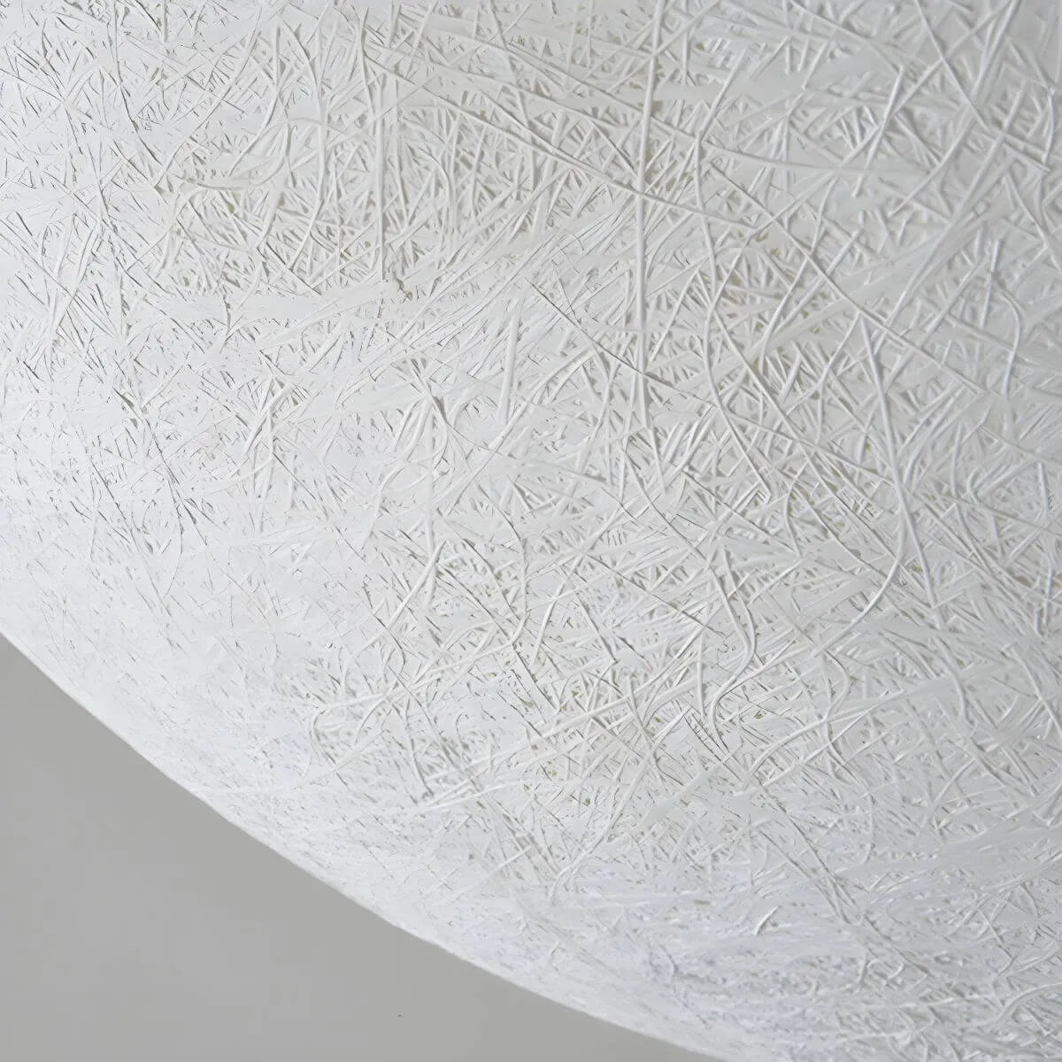 Modern Round Resin Outdoor Table Lamp with Natural Stone Texture