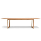 Modern Sepia Teak Wood Outdoor Dining & Coffee Table Collection