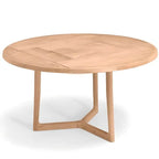 Modern Sepia Teak Wood Outdoor Dining & Coffee Table Collection