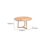Modern Sepia Teak Wood Outdoor Dining & Coffee Table Collection Dimensions