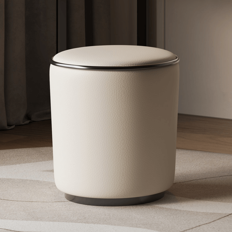 Modern Sintered Stone Dressing Table With Rotating Mirror