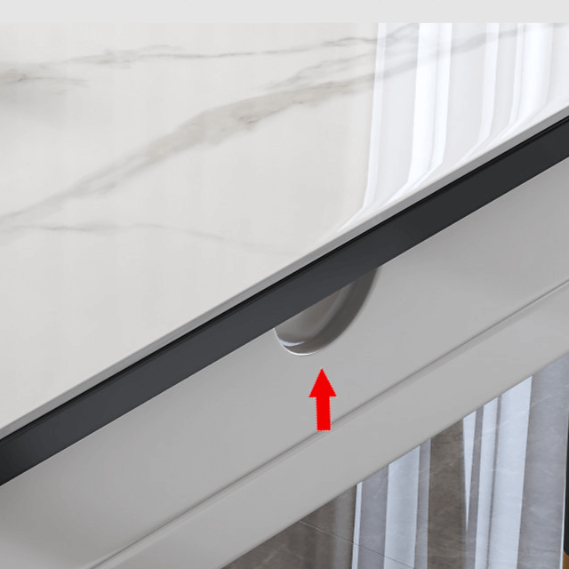 Modern Sintered Stone Extendable Dining Table Set