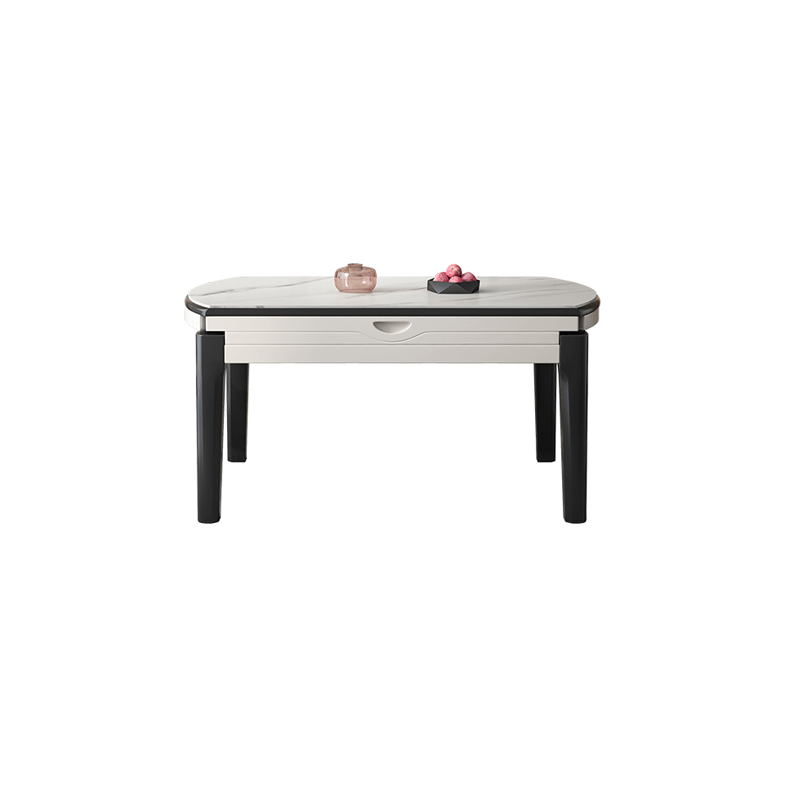 Modern Sintered Stone Extendable Dining Table Set