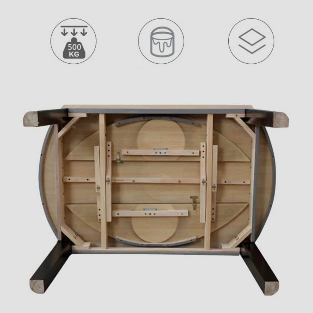 Modern Sintered Stone Extendable Dining Table Set