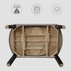 Modern Sintered Stone Extendable Dining Table Set