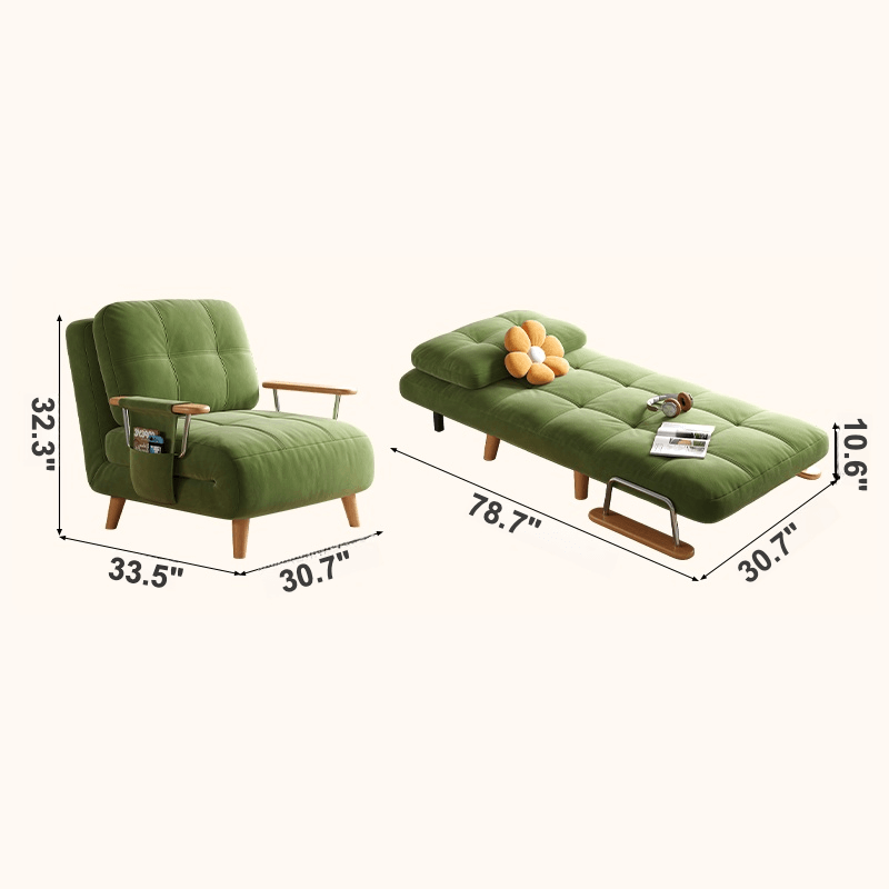 Modern Sofa Bed with High-Quality Material and Flexibility Dimensions