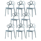 Modern Stackable Plastic Side Chair – Indoor/Outdoor Use