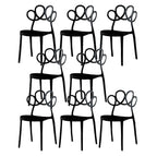 Modern Stackable Plastic Side Chair – Indoor/Outdoor Use