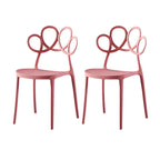 Modern Stackable Plastic Side Chair – Indoor/Outdoor Use