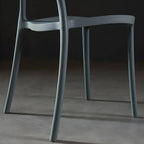 Modern Stackable Plastic Side Chair – Indoor/Outdoor Use